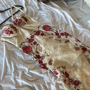 Bebe lace dress
